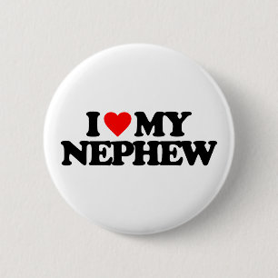 IK HOOP VAN MIJN NEPHEW RONDE BUTTON 5,7 CM