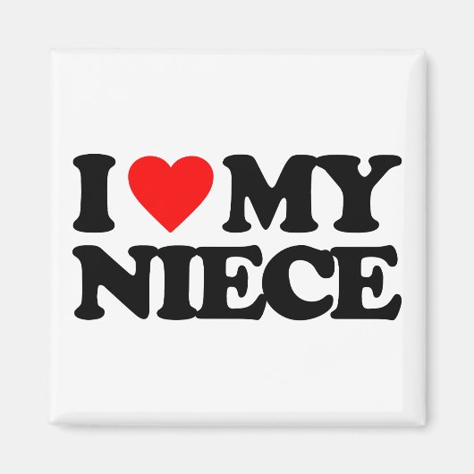 IK HOOP VAN MIJN NIECE MAGNEET (Voorkant)