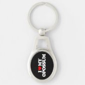 IK HOOP VAN MIJN OPOSSUM SLEUTELHANGER (Voorkant)