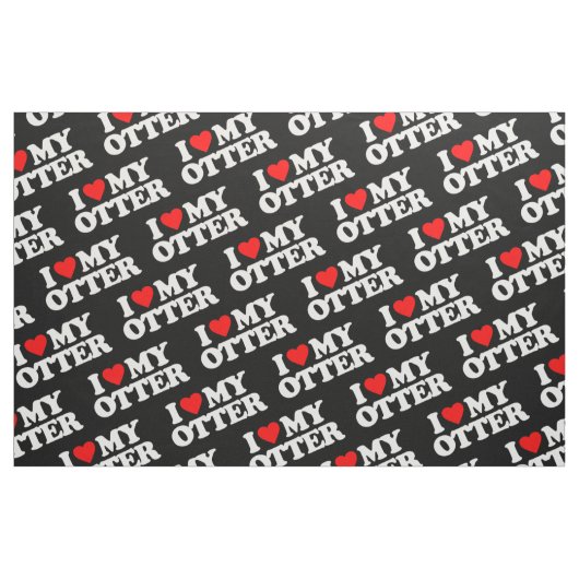 IK HOOP VAN MIJN OTTER STOF (Fat Quarter)