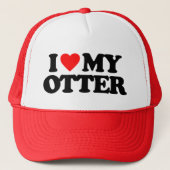 IK HOOP VAN MIJN OTTER TRUCKER PET (Voorkant)