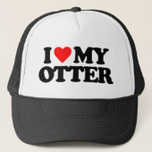 IK HOOP VAN MIJN OTTER TRUCKER PET (Voorkant)