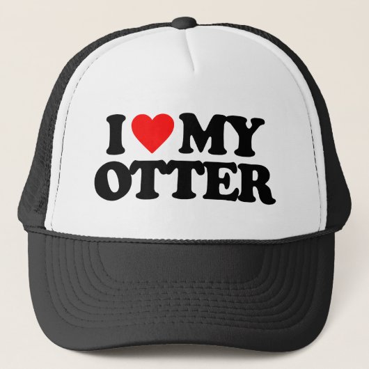 IK HOOP VAN MIJN OTTER TRUCKER PET (Voorkant)