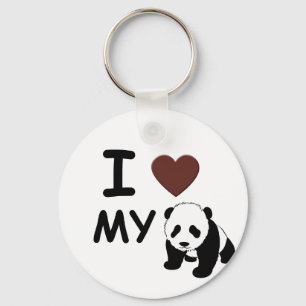 IK HOOP VAN MIJN PANDA SLEUTELHANGER