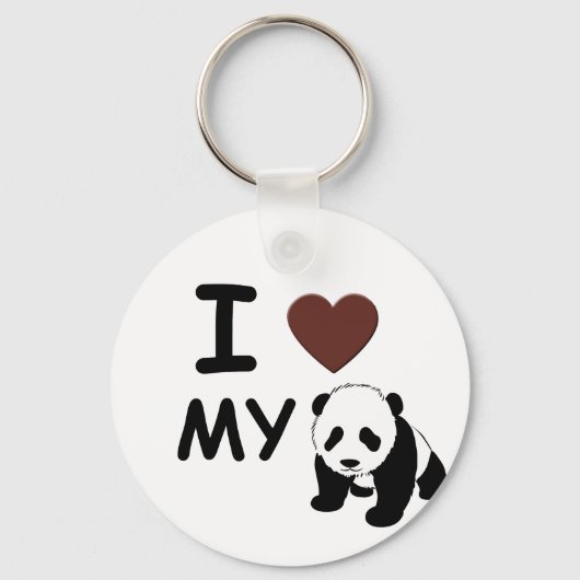 IK HOOP VAN MIJN PANDA SLEUTELHANGER (Voorkant)