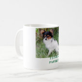 IK HOOP VAN MIJN PAPILLION KOFFIEMOK (Voorkant links)