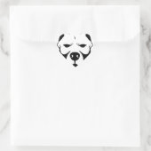 IK HOOP VAN MIJN PITBULL PIT BULL pet hondenras Hart Sticker (Tas)