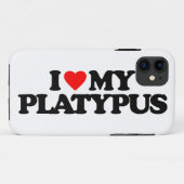 IK HOOP VAN MIJN PLATYPUS Case-Mate iPhone CASE (Achterkant (horizontaal))