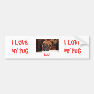 IK HOOP VAN MIJN POG, IZZY, IK HOOP VAN MIJN POG BUMPERSTICKER