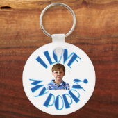 IK HOOP VAN MIJN POPPY W/AFBEELDING SLEUTELHANGER (Voorkant)