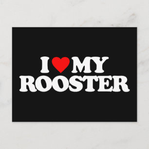 IK HOOP VAN MIJN ROOSTER BRIEFKAART