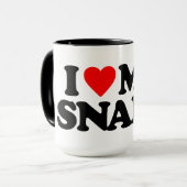 IK HOOP VAN MIJN SNAKE MOK (Voorkant links)