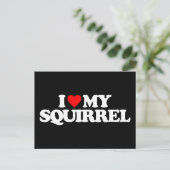 IK HOOP VAN MIJN SQUIRREL BRIEFKAART (Staand voorkant)