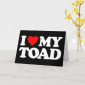IK HOOP VAN MIJN TOAD KAART (Gele Bloem)