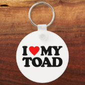 IK HOOP VAN MIJN TOAD SLEUTELHANGER (Voorkant)