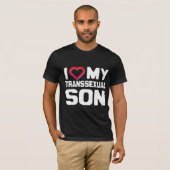 IK HOOP VAN MIJN TRANSSEXUELE SON - WITTE T-SHIRT (Voorkant volledig)