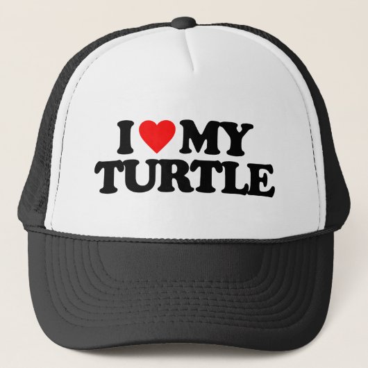 IK HOOP VAN MIJN TURTLE TRUCKER PET (Voorkant)