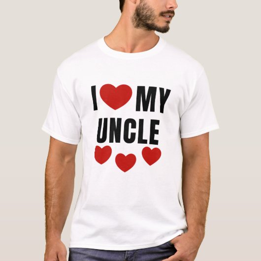 IK HOOP VAN MIJN UNCLE T-SHIRT (Voorkant)