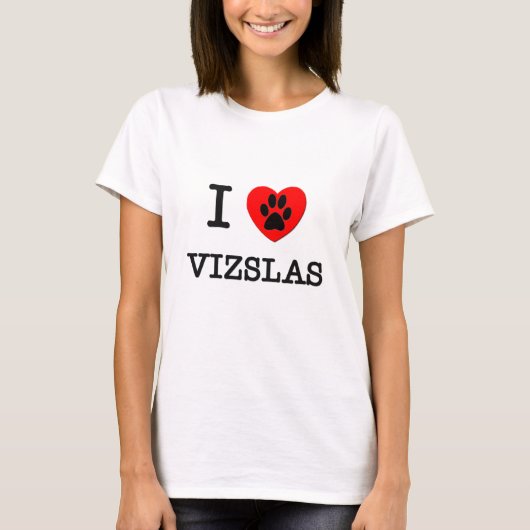 IK HOOP VAN MIJN VIZSLAS T-SHIRT (Voorkant)
