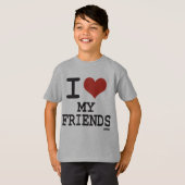 IK HOOP VAN MIJN VRIENDEN T-SHIRT (Voorkant volledig)