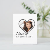 IK HOOP VAN MIJN VRIENDIN Foto Gift Personated (Staand voorkant)