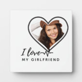 IK HOOP VAN MIJN VRIENDIN Foto Gift Personated Fotoplaat (Voorkant)