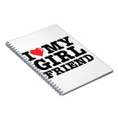 IK HOOP VAN MIJN Vriendin Notitieboek (Rechterzijde)