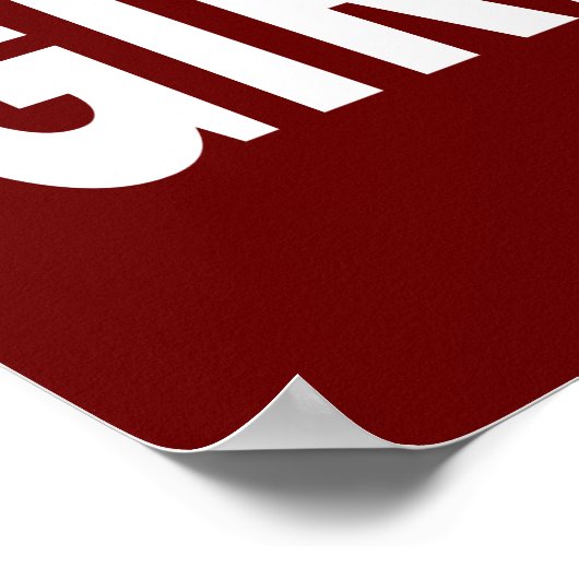 IK HOOP VAN MIJN VRIENDIN POSTER (Hoek)