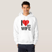 IK HOOP VAN MIJN VROUW HOODIE (Voorkant volledig)