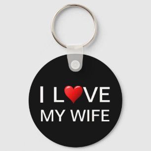 IK HOOP VAN MIJN VROUW SLEUTELHANGER