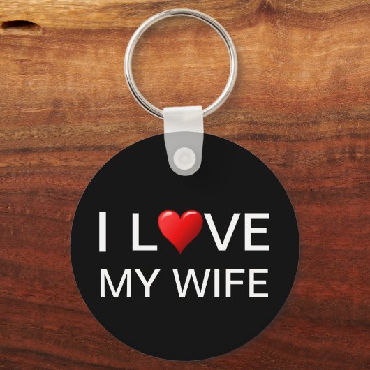 IK HOOP VAN MIJN VROUW SLEUTELHANGER (Voorkant)