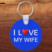 IK HOOP VAN MIJN VROUW SLEUTELHANGER (Voorkant)