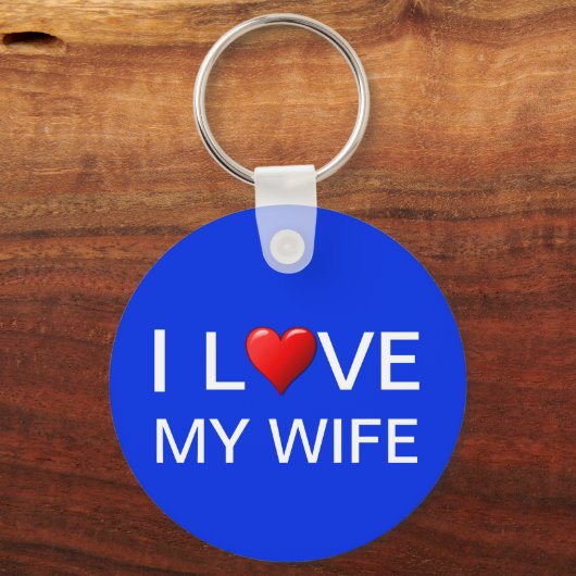 IK HOOP VAN MIJN VROUW SLEUTELHANGER (Voorkant)