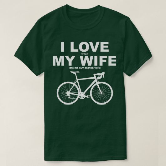 IK HOOP VAN MIJN VROUW T-SHIRT (Design voorkant)