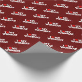 IK HOOP VAN MIJN WOMBAT CADEAUPAPIER (Hoek)