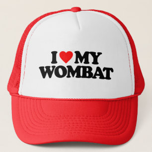 IK HOOP VAN MIJN WOMBAT TRUCKER PET