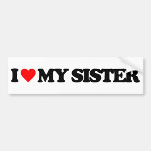 IK HOOP VAN MIJN ZISTER BUMPERSTICKER