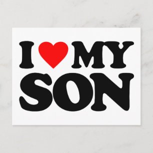 IK HOOP VAN MIJN ZON BRIEFKAART