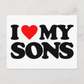 IK HOOP VAN MIJN ZONES BRIEFKAART (Voorkant)