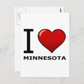 IK HOOP VAN MINNESOTA BRIEFKAART (Voorkant / Achterkant)