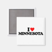 IK HOOP VAN MINNESOTA MAGNEET (Voorkant / Achterkant)