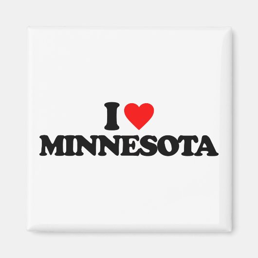 IK HOOP VAN MINNESOTA MAGNEET (Voorkant)