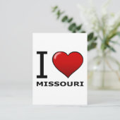 IK HOOP VAN MISSOURI BRIEFKAART (Staand voorkant)