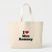 IK HOOP VAN MITT ROMNEY GROTE TOTE BAG (Voorkant)