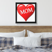 IK HOOP VAN MOM CANVAS AFDRUK (Insitu (Slaapkamer))