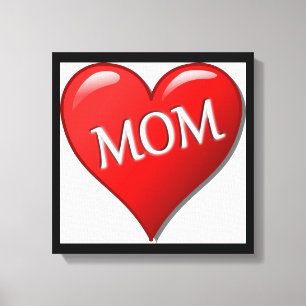 IK HOOP VAN MOM CANVAS AFDRUK