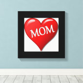 IK HOOP VAN MOM CANVAS AFDRUK (Insitu (Houten vloer))