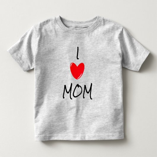 IK HOOP VAN MOM KINDER SHIRTS (Voorkant)