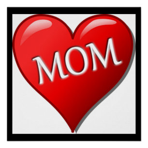 IK HOOP VAN MOM PERFECT POSTER