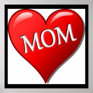IK HOOP VAN MOM POSTER